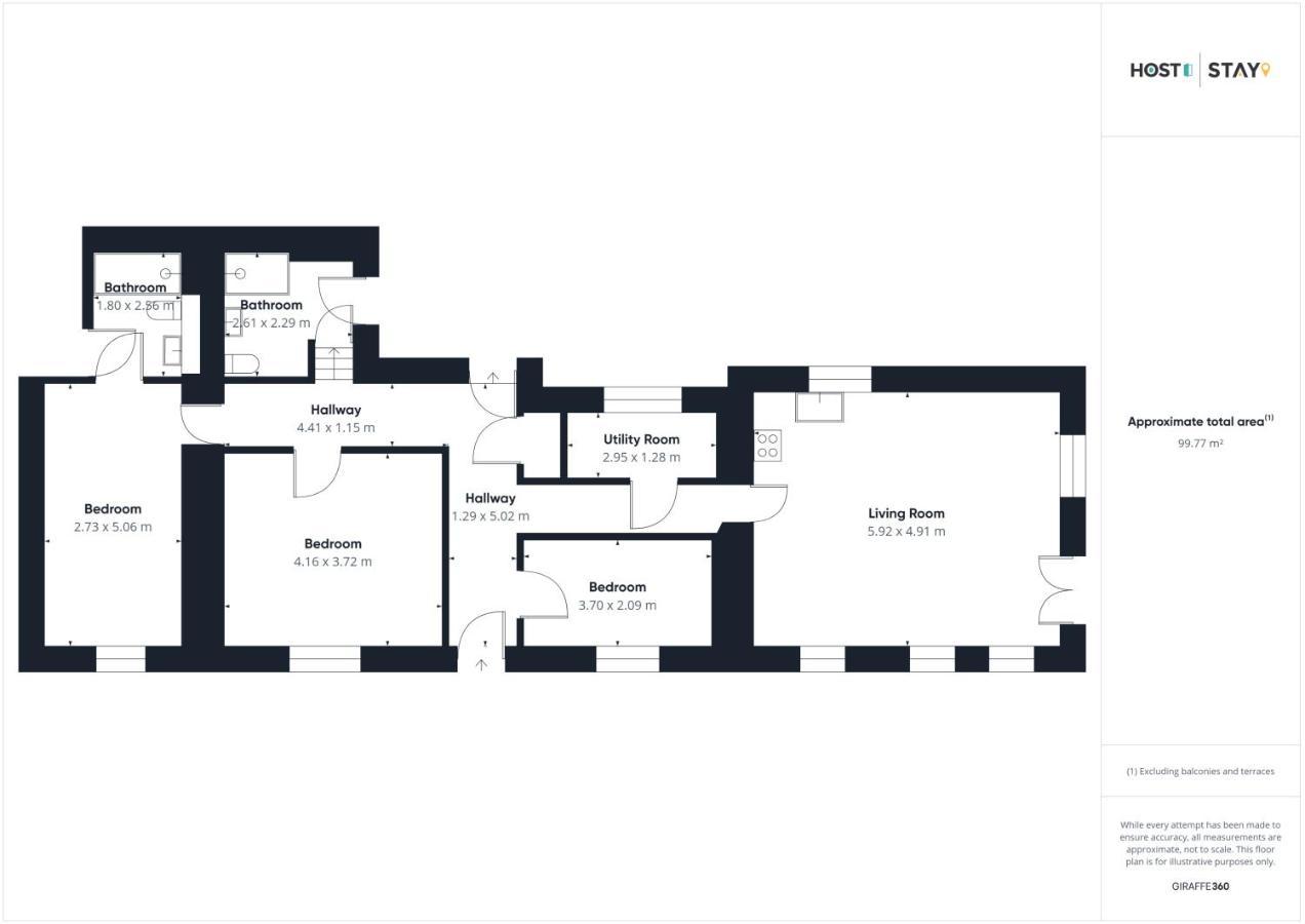 Host & Stay - Iona Cottage Биднелл Экстерьер фото